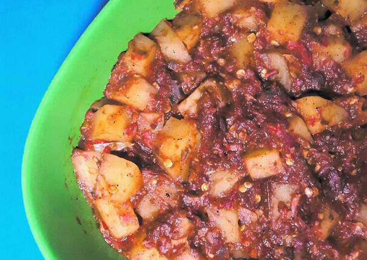 Cara Memasak Kentang Balado Serial Killer (Healthier Version) yang Enak