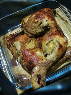 Una foto de Pata muslo al horno