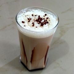 Cold coffee with ice cream A picture of Cold coffee with ice cream.