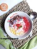 Es campur kacang merah