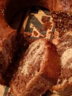 Una foto de Torta de banana y chocolate