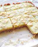 Cuadrados de limón veganos, sin gluten, sin azúcar refinada ;)