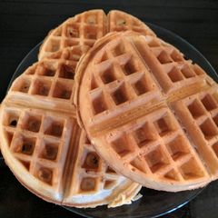Dad's Lazy Waffles A picture of Dad's Lazy Waffles.
