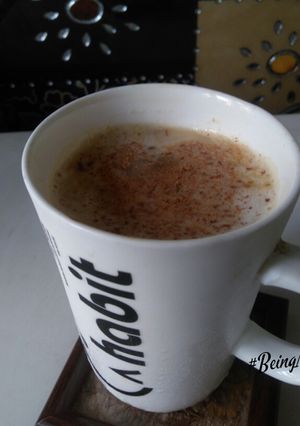 A picture of Ice blend cold coffee.