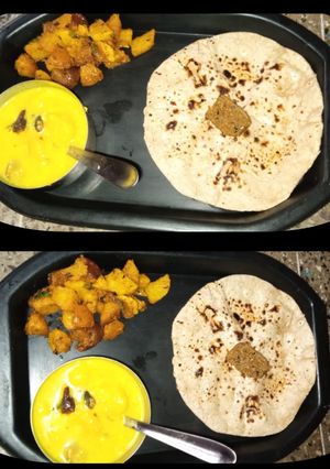 पकौड़ी की कढ़ी (pakodi ki kadhi recipe in Hindi) रेसिपी मुख्य फोटो