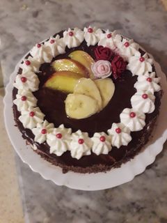 صورة لوصفة كيكة بسيطة