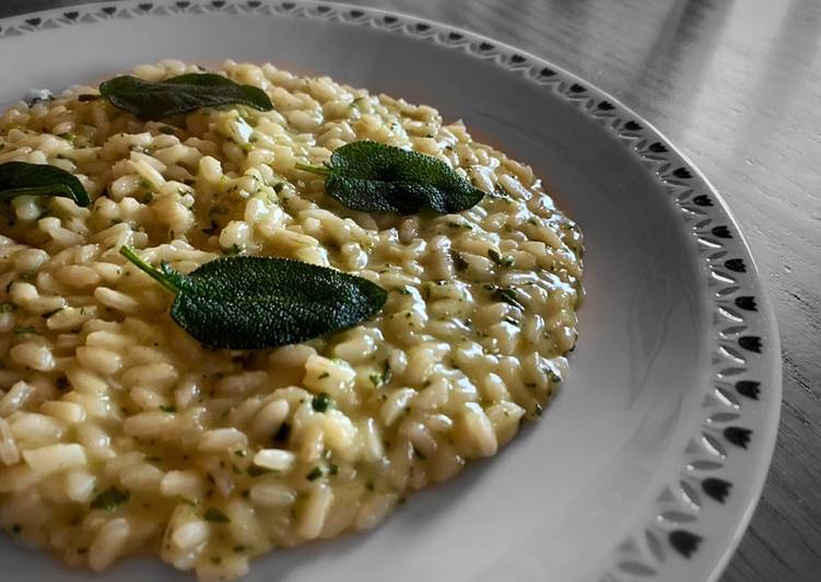 Risotto burro e salvia 🧈🌿