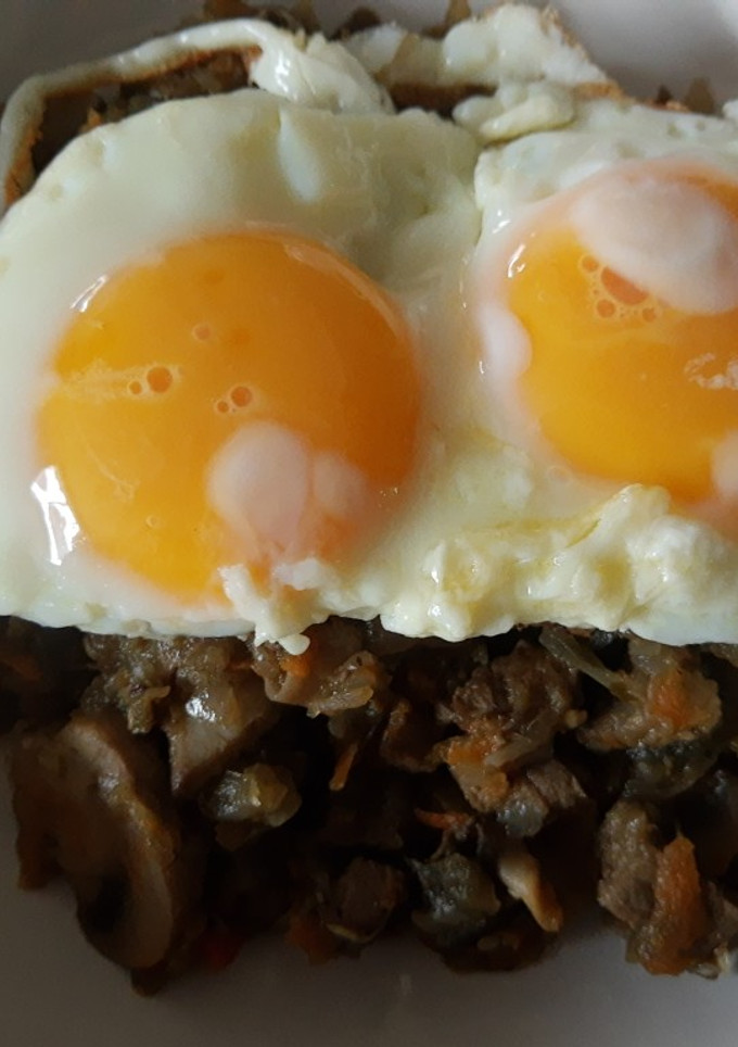 Una foto de Guiso de berenjenas con carne