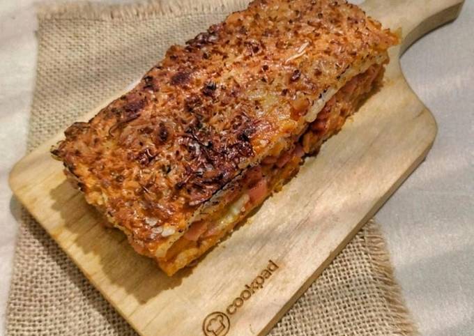 Cara Gampang Membuat 375.Lasagna Roti Tawar Anti Gagal