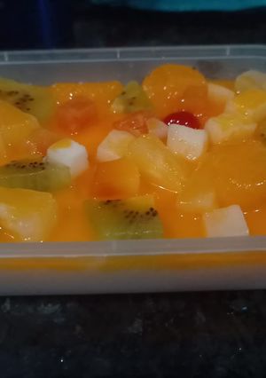 Foto resep Puding tahu fruit cocktail