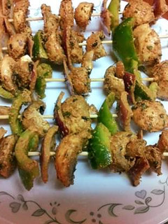मशरूम टिक्का (Mushroom tikka recipe in Hindi) रेसिपी मुख्य फोटो
