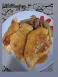 Filetes de pollo a la naranja