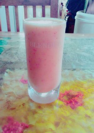 Una foto de Licuado multifruta❤