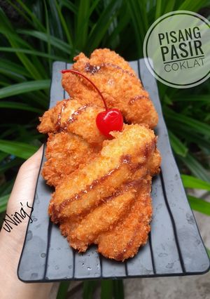Foto resep Pisang Pasir Coklat