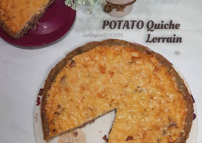 POTATO QUICHE Lorraine