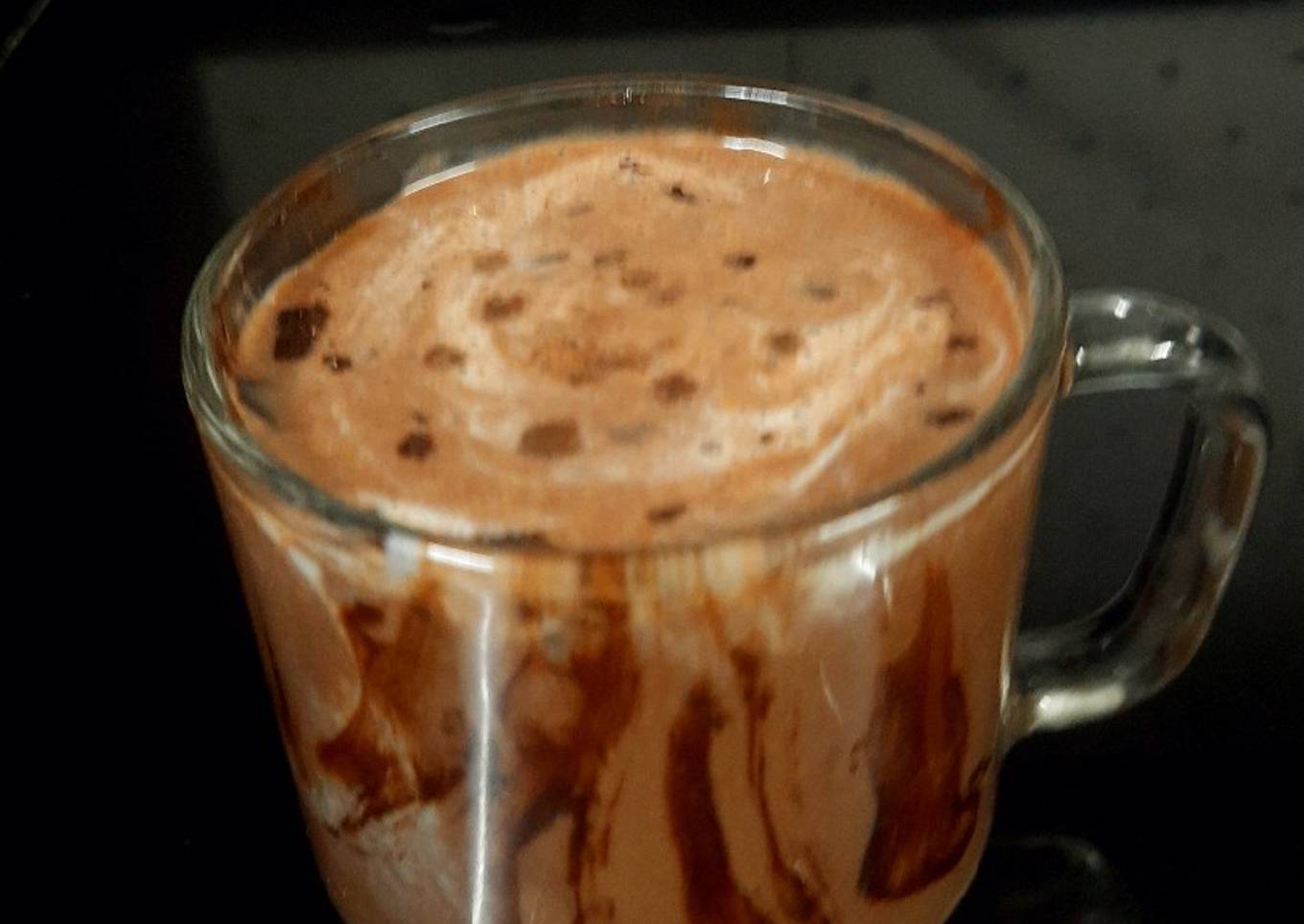 Chikoo choco Slush