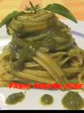 Linguine con Pesto di Rucola