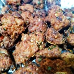 A picture of Kuche qeema ki kabab.