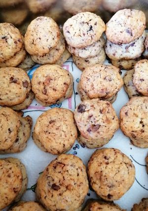 Amerikai csokis keksz recept fotója