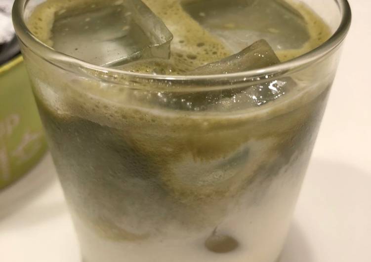 Recipe of Quick Matcha Green Tea Latte