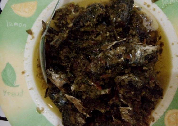 Bumbu Membuat Resep sambal ijo ikan dencis enak pake nambah, Lezat Sekali