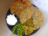 મેથી મટર મલાઈ પરાઠા (Methi Matar Malai Paratha Recipe In Gujarati)