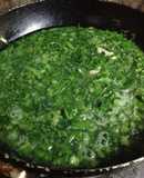 Canh ngao nấu rau tập tàng