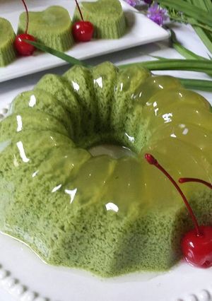 Foto resep Puding lumut