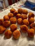 Polpette Ceci, Carote, Pomodori secchi