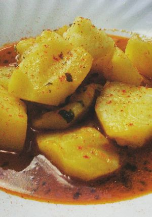 Una foto de Patatas viudas