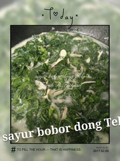 Foto resep Bobor daun singkong