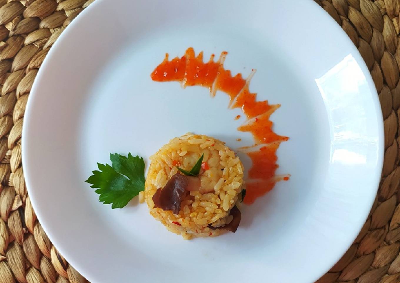 Nasi Goreng Udang Jamur Kuping
