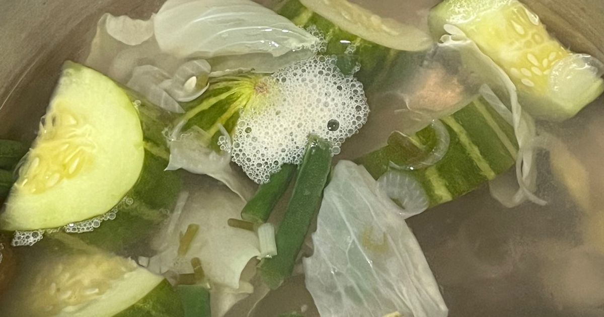 Sayur Asem Bening Jawa Timur