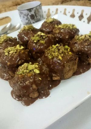 صورة لوصفة كيكه بالجالكسي