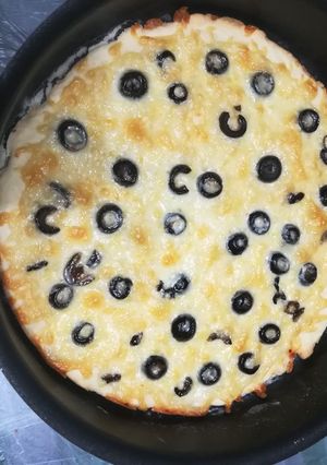 صورة لوصفة بيتزا أنواع بعجينة العشر دقائق 🍕