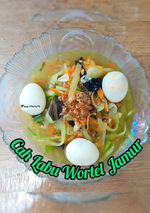 Foto resep Cah Labu Wortel Jamur
