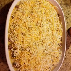 A picture of Spicy tailgate casserole.