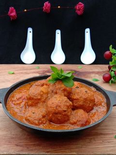 সয়া চিকেন কোফতা কারি. রেসিপির প্রধান ছবি