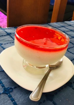 Una foto de Sémola con leche sin lactosa