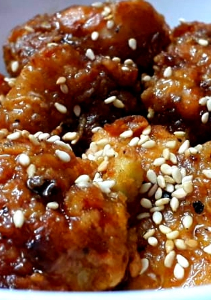 ஹனி சேசமே க்ளாஸிட் பொரித்த சிக்கன் செய்முறை முக்கிய புகைப்படம்