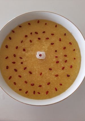 عکسی از دستور شله زرد افطاری
