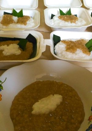 Foto resep Bubur Merah Putih Weton RICE COOKER