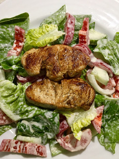 A picture of Caesar Salad.
