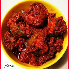 A picture of Aam ka khatta achaar.
