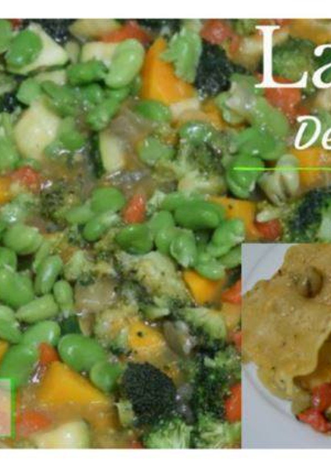 Una foto de Lasaña de Verduras