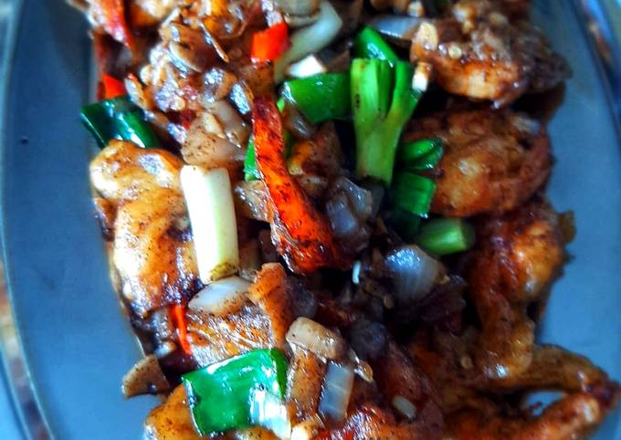 Resep Udang Goreng Black Pepper Oleh Mutabikh Uwmi Ù…Ø·Ø¨Ø® Ø§ÙˆÙ…ÙŠ Cookpad