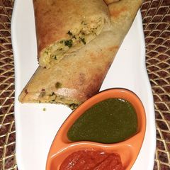 A picture of Mogar Moog Dal Healthy stuffed Dosa.