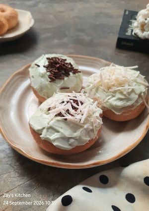 Foto resep Donat Double Matcha