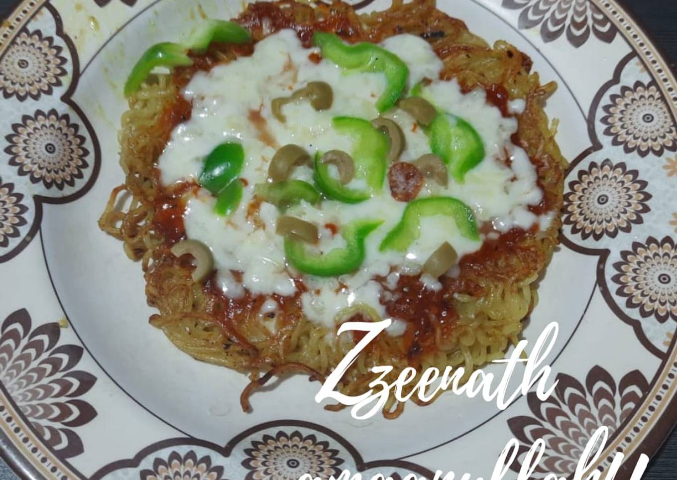 Maggi Noodles Pizza