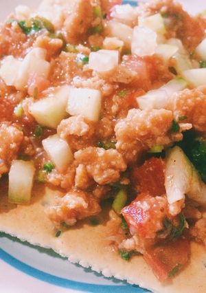 Una foto de Ceviche de soya